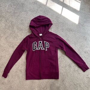 GAP Purple Jacket with Hood and Logo